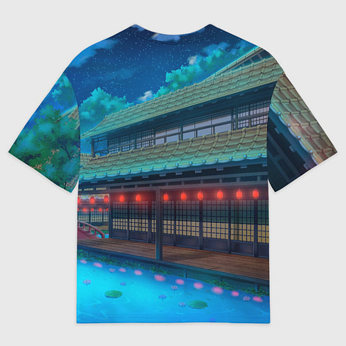 Мужская футболка оверсайз Милашка Сиратори Айра Дандадан / 3D-принт – фото 2