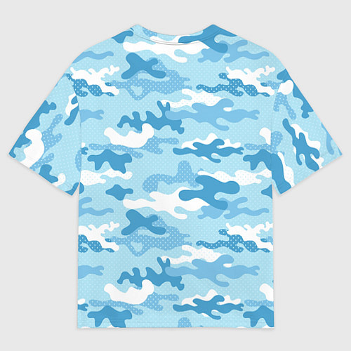 Мужская футболка оверсайз Честь выше высоты ВДВ / 3D-принт – фото 2