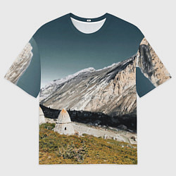 Футболка оверсайз мужская Фардык-Кешене, цвет: 3D-принт