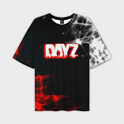 Футболка оверсайз мужская Dayz световые краски, цвет: 3D-принт