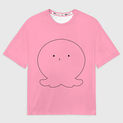 Футболка оверсайз мужская Такопи и его Первородный грех, цвет: 3D-принт