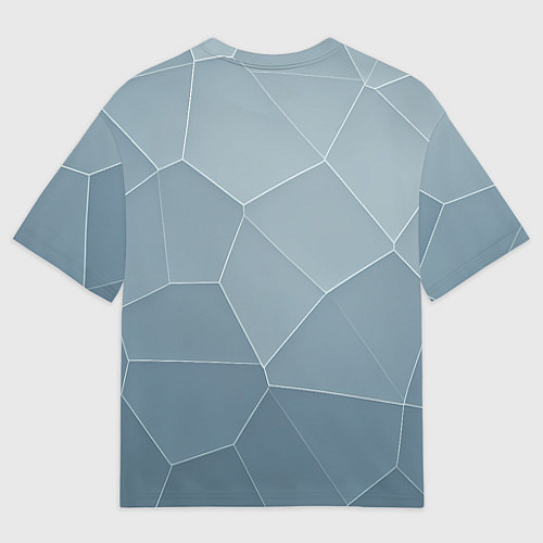 Мужская футболка оверсайз Сашин удар - аргумент без слов / 3D-принт – фото 2