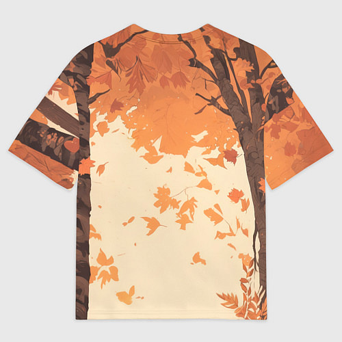 Мужская футболка оверсайз Берсерк Гатс в клетчатом шарфе / 3D-принт – фото 2