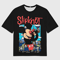 Футболка оверсайз мужская I push my fingers into my eyes, цвет: 3D-принт