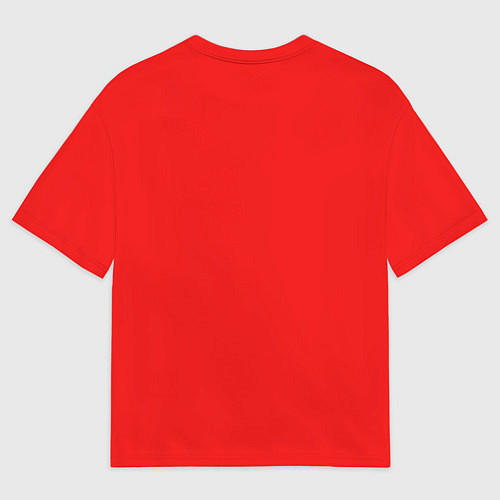 Мужская футболка оверсайз Граффити Арсенал и Барт Симпсон / 3D-принт – фото 2