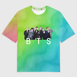 Мужская футболка оверсайз BTS kpop
