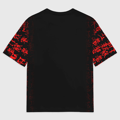 Мужская футболка оверсайз Человек бензопила / 3D-принт – фото 2