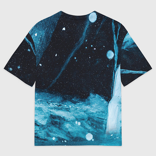 Мужская футболка оверсайз Нечто / 3D-принт – фото 2