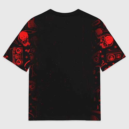 Мужская футболка оверсайз Pantera рок группа / 3D-принт – фото 2