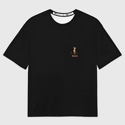 Футболка оверсайз мужская Bambi, цвет: 3D-принт