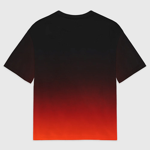 Мужская футболка оверсайз Пародия - Криминальное чтиво с мопсами / 3D-принт – фото 2