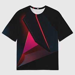 Футболка оверсайз мужская Geometric shapes, цвет: 3D-принт