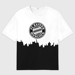 Мужская футболка оверсайз Bayern Mnchen пиксели