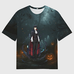 Мужская футболка оверсайз Вампир Сон Джин-Ву - Поднятие уровня в одиночку ан