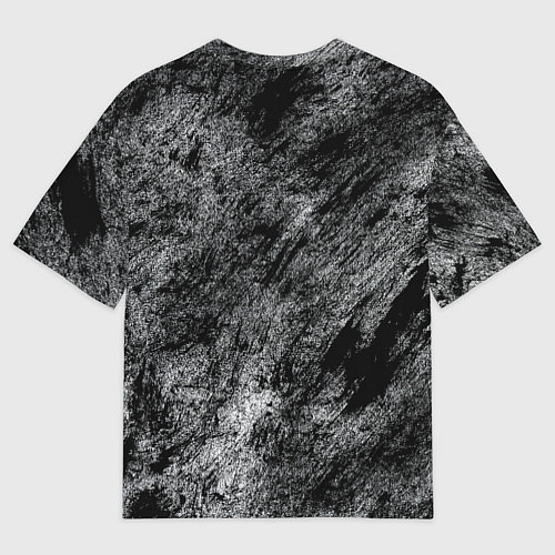 Мужская футболка оверсайз Не буди лихо пока оно тихо - медведь русич / 3D-принт – фото 2