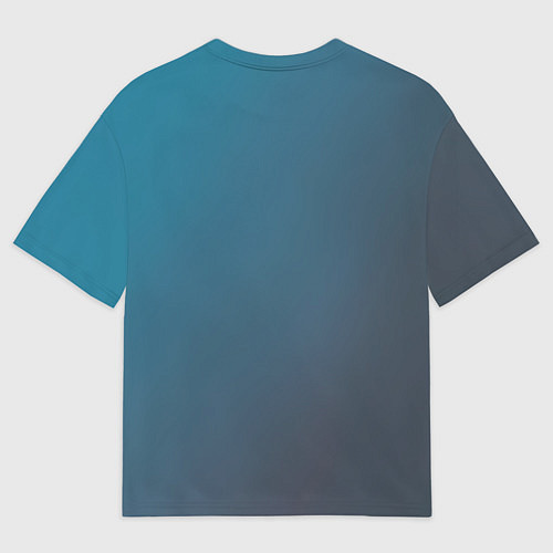 Мужская футболка оверсайз Лошадь в новогоднем стиле / 3D-принт – фото 2