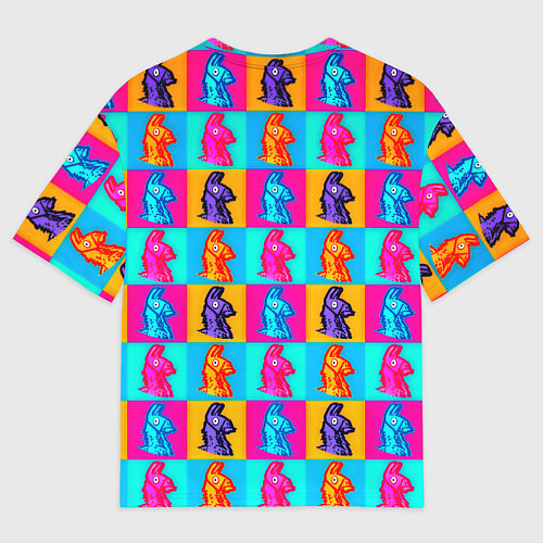 Мужская футболка оверсайз Fortnite x Bayern / 3D-принт – фото 2
