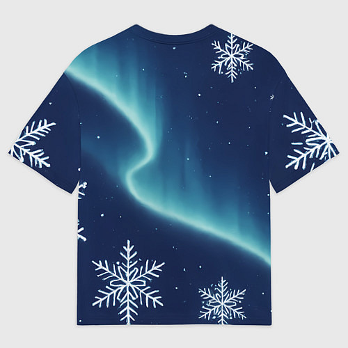 Мужская футболка оверсайз С Новым 2026 годом / 3D-принт – фото 2