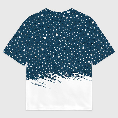 Мужская футболка оверсайз Кот Бендер и огненный конь - 2026 / 3D-принт – фото 2