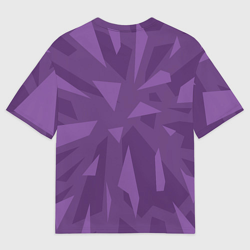 Мужская футболка оверсайз NBA Los Angeles Lakers / 3D-принт – фото 2