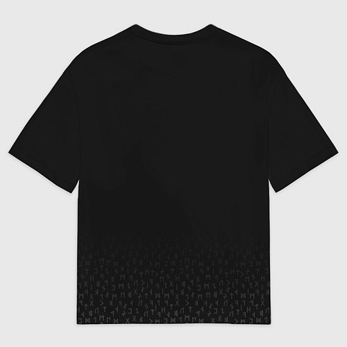 Мужская футболка оверсайз Древний компас на удачу вегвизир / 3D-принт – фото 2