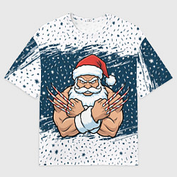 Футболка оверсайз мужская Сантамаха, цвет: 3D-принт