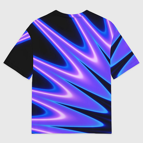 Мужская футболка оверсайз Color multi-colored neon / 3D-принт – фото 2