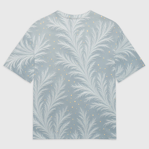 Мужская футболка оверсайз Любовь - это салат Оливье / 3D-принт – фото 2