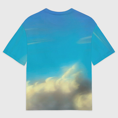 Мужская футболка оверсайз My littlle pony / 3D-принт – фото 2