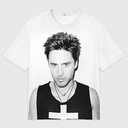 Мужская футболка оверсайз Джаред Лето