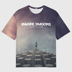 Футболка оверсайз мужская Imagine Dragons: Night Visions, цвет: 3D-принт
