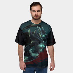 Футболка оверсайз мужская Phantom Assassin, цвет: 3D-принт — фото 2