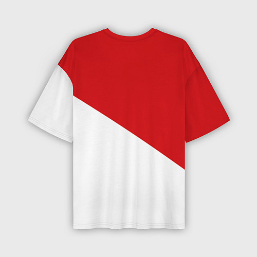 Мужская футболка оверсайз Sevilla FC / 3D-принт – фото 2