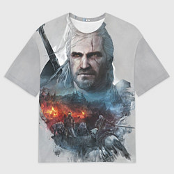 Футболка оверсайз мужская Witcher, цвет: 3D-принт