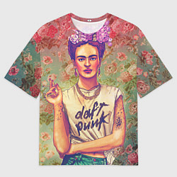 Мужская футболка оверсайз Фрида