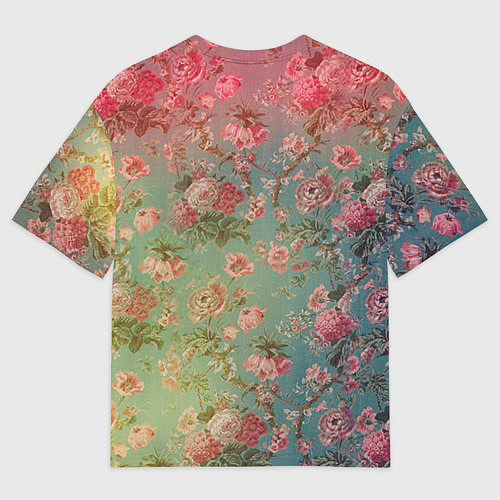 Мужская футболка оверсайз Фрида / 3D-принт – фото 2