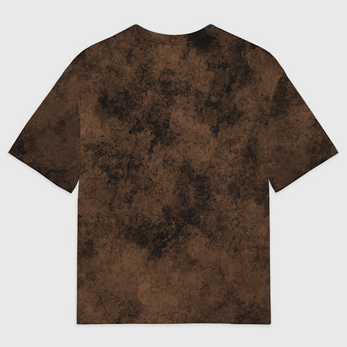 Мужская футболка оверсайз Взгляд льва / 3D-принт – фото 2