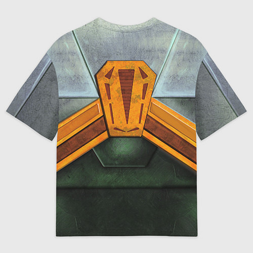 Мужская футболка оверсайз Gordon Freeman: Costume / 3D-принт – фото 2