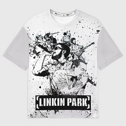 Футболка оверсайз мужская Linkin Park, цвет: 3D-принт