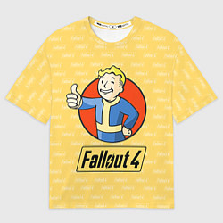 Футболка оверсайз мужская Fallout 4: Pip-Boy, цвет: 3D-принт