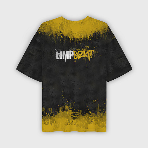 Мужская футболка оверсайз Limp Bizkit: Gold Street / 3D-принт – фото 2