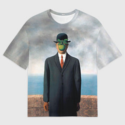 Мужская футболка оверсайз Сын человеческий