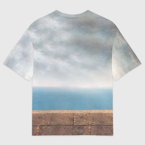 Мужская футболка оверсайз Сын человеческий / 3D-принт – фото 2