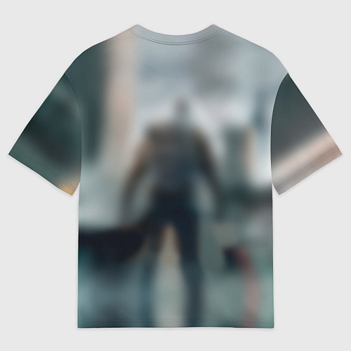 Мужская футболка оверсайз Division / 3D-принт – фото 2