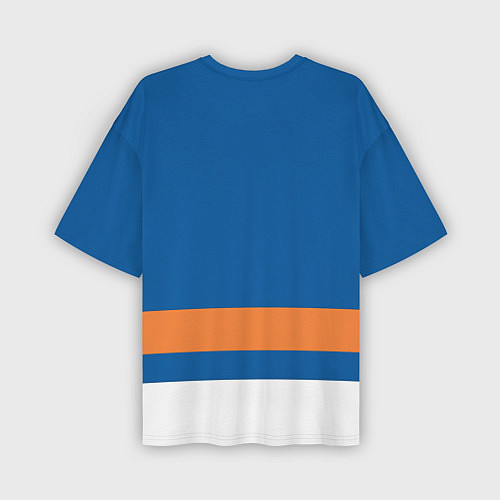 Мужская футболка оверсайз New York Islanders / 3D-принт – фото 2