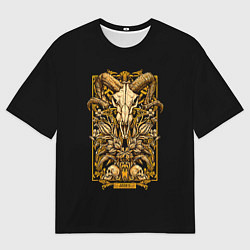 Футболка оверсайз мужская Овен, цвет: 3D-принт