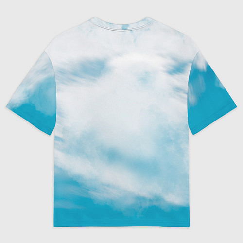 Мужская футболка оверсайз Эндуро / 3D-принт – фото 2