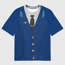 Мужская футболка оверсайз Китель