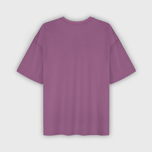Мужская футболка оверсайз Пластилиновый смайл / 3D-принт – фото 2