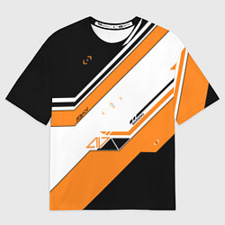 Футболка оверсайз мужская CS:GO Asiimov, цвет: 3D-принт